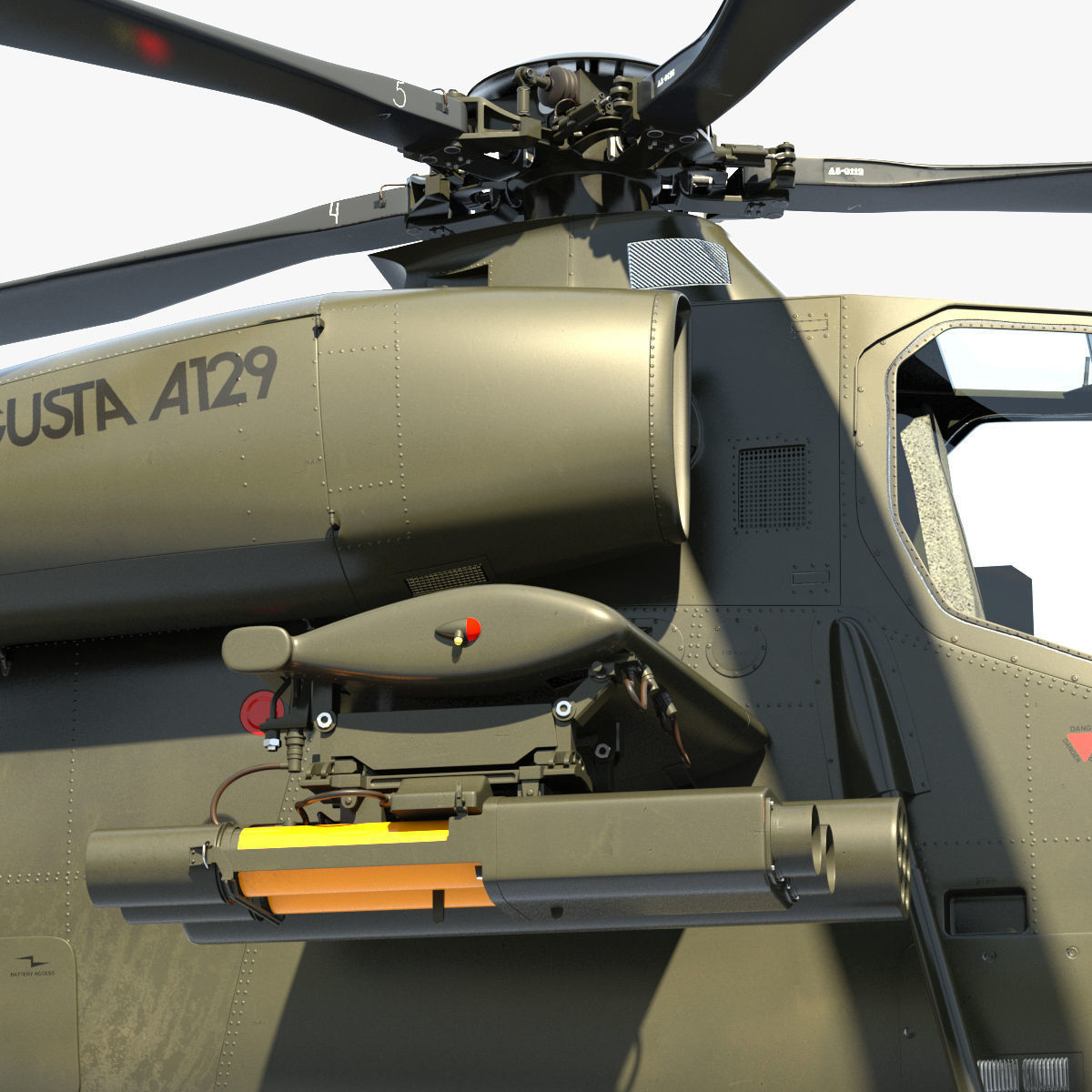 3D model Agusta A129 Mangusta 3D model_6