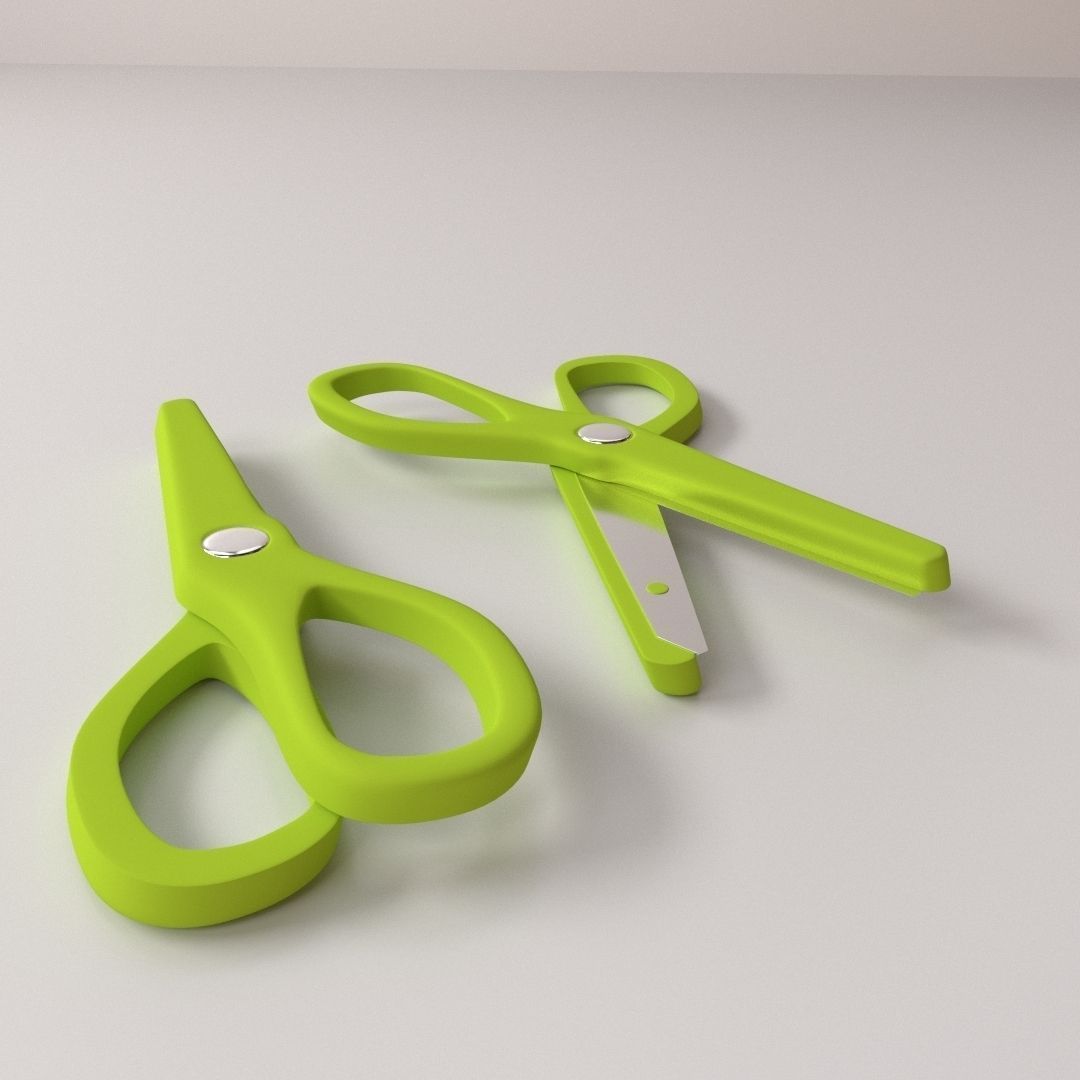 Scissors v1 3D model_1