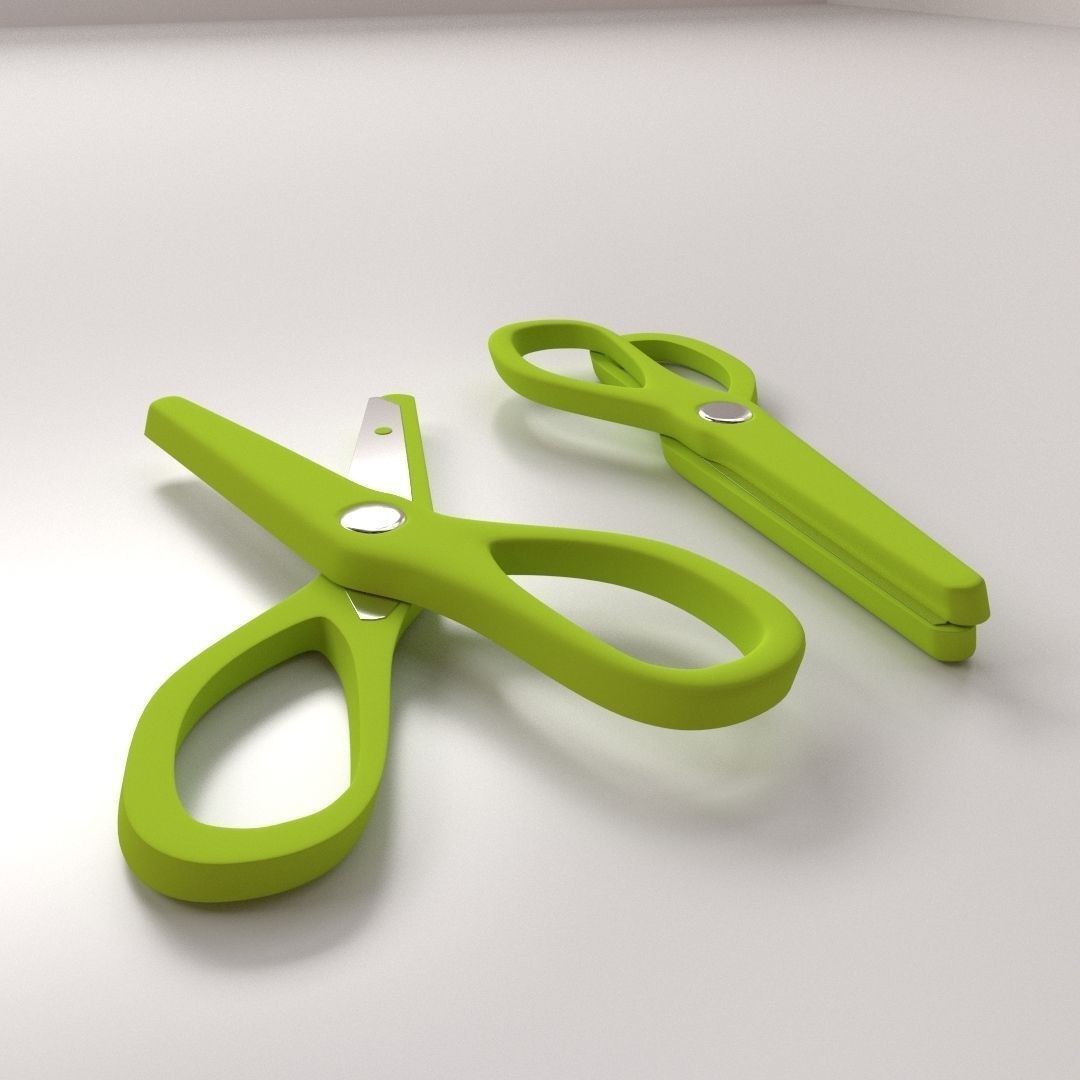 Scissors v1 3D model_2