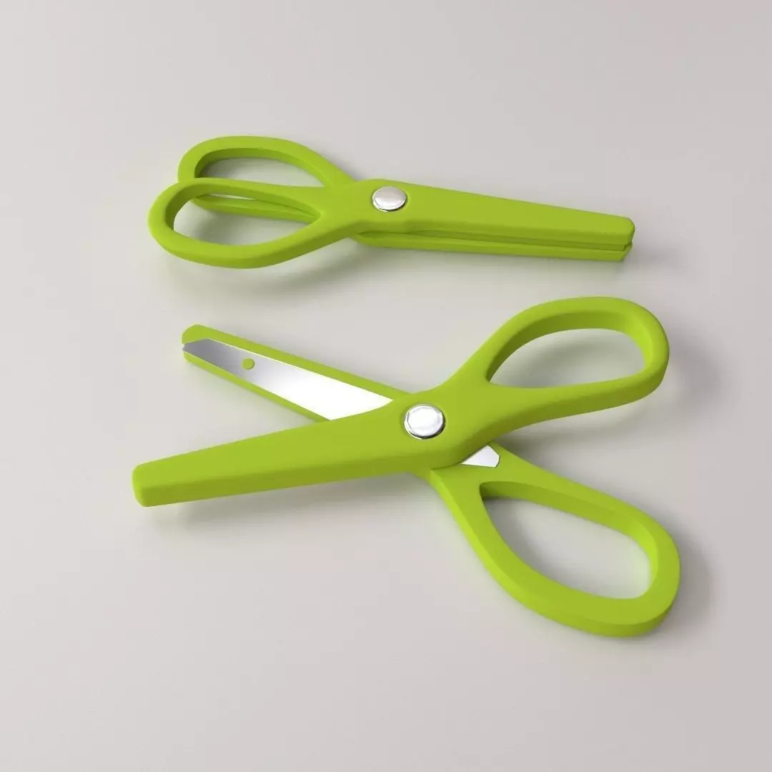 Scissors v1 3D model_0