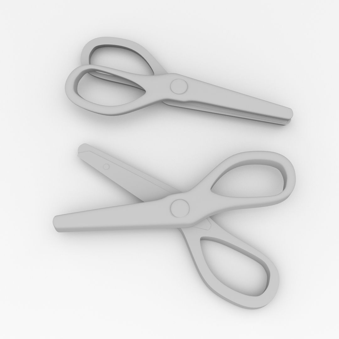 Scissors v1 3D model_3