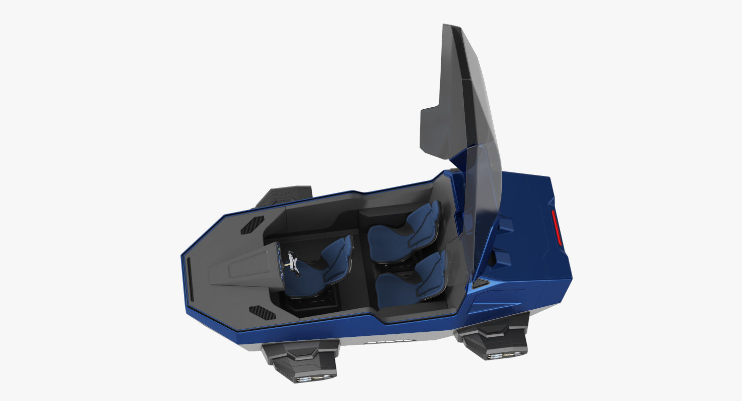 Hover car concept 2 3D model_15