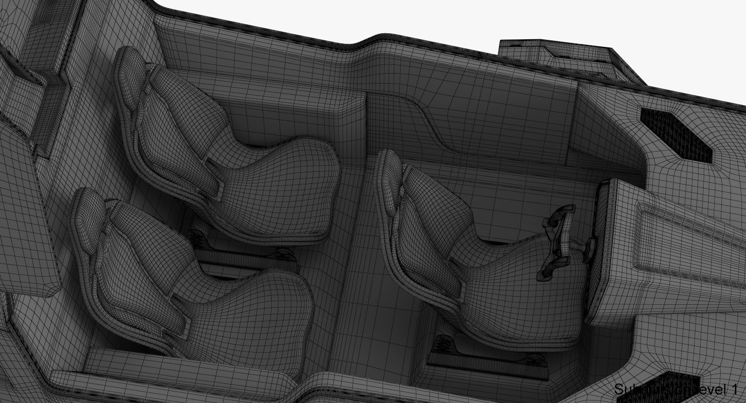 Hover car concept 2 3D model_36