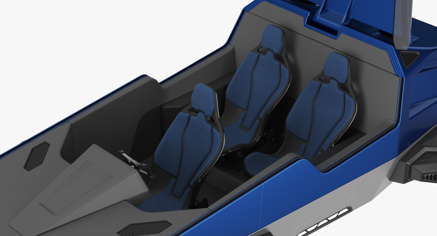 Hover car concept 2 3D model_16
