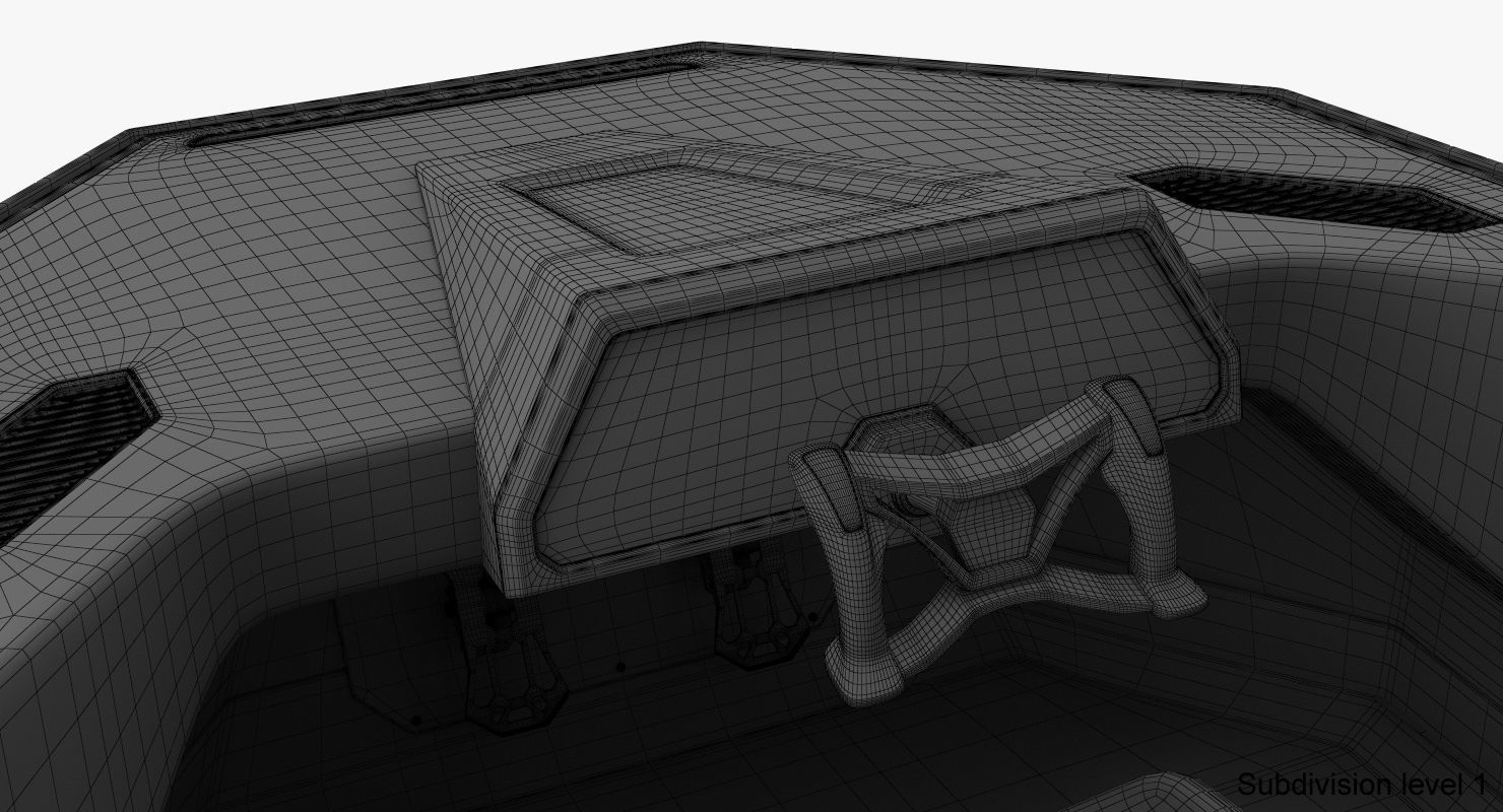 Hover car concept 2 3D model_38