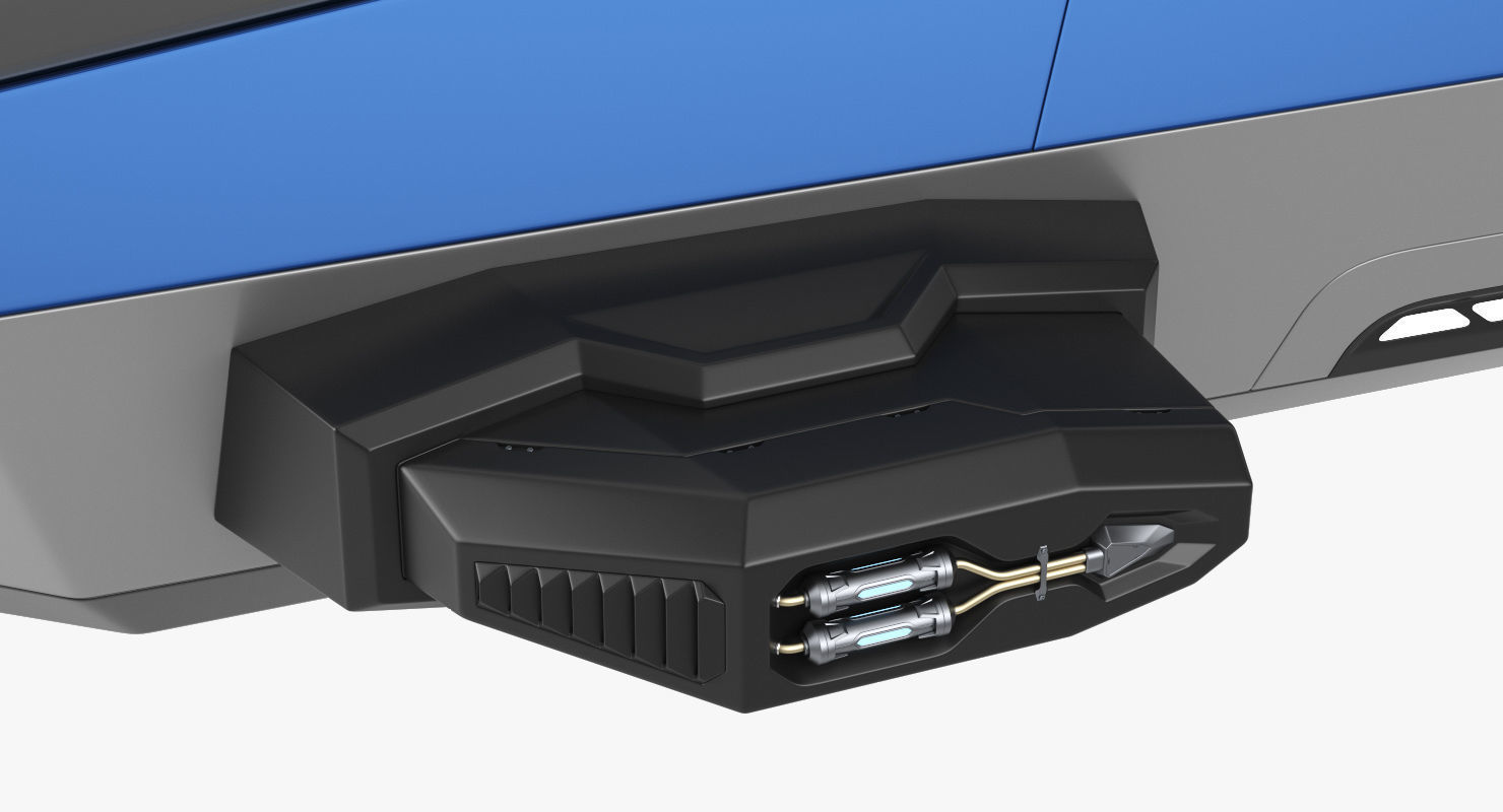 Hover car concept 2 3D model_14