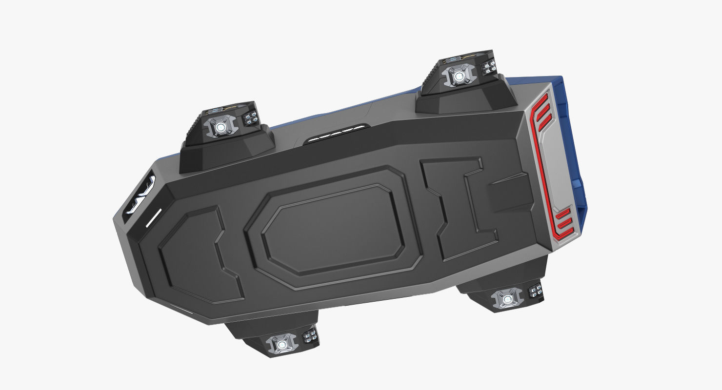 Hover car concept 2 3D model_12