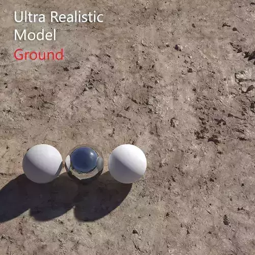 Ultra realistic Ground Scan 3D model