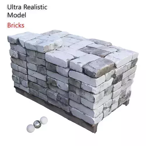 Ultra realistic Bricks Scan