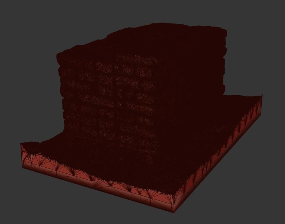 Ultra realistic Bricks Scan Low-poly 3D model_8
