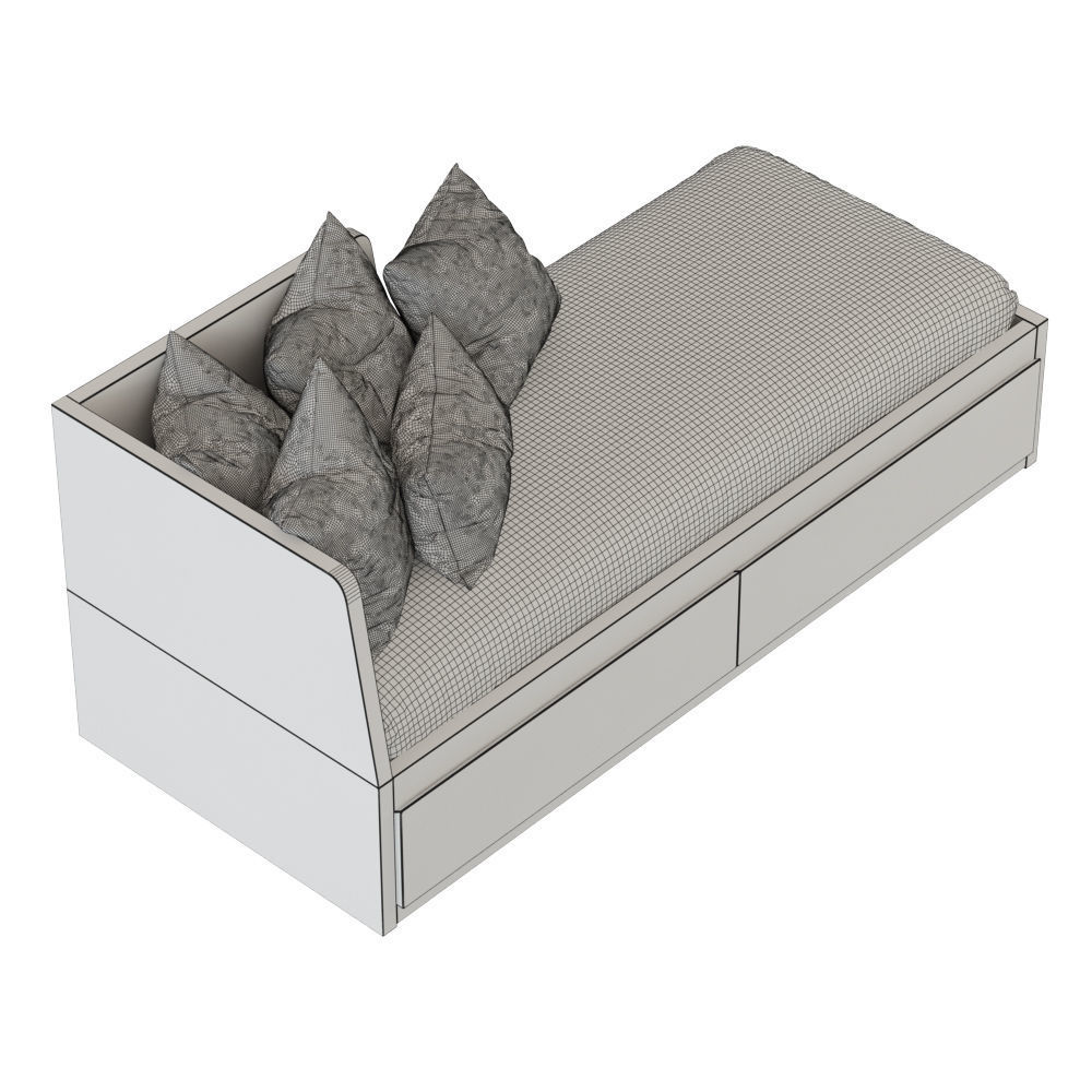 Bed Flecke 3D model_9