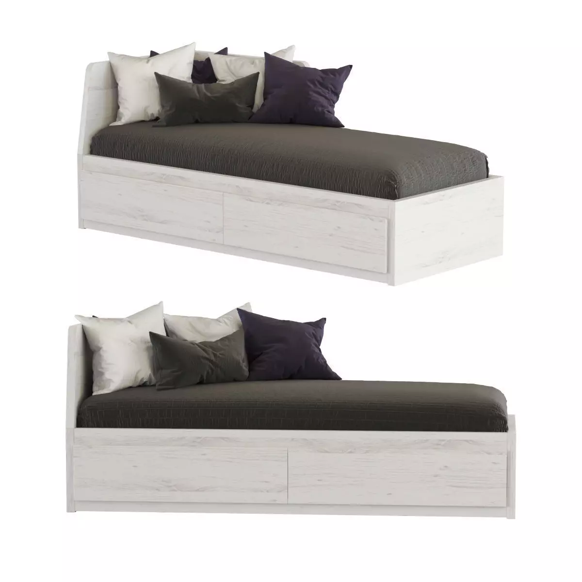 Bed Flecke 3D model_0