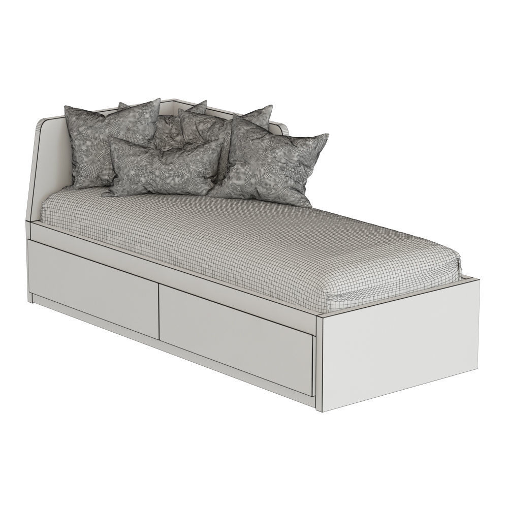 Bed Flecke 3D model_8