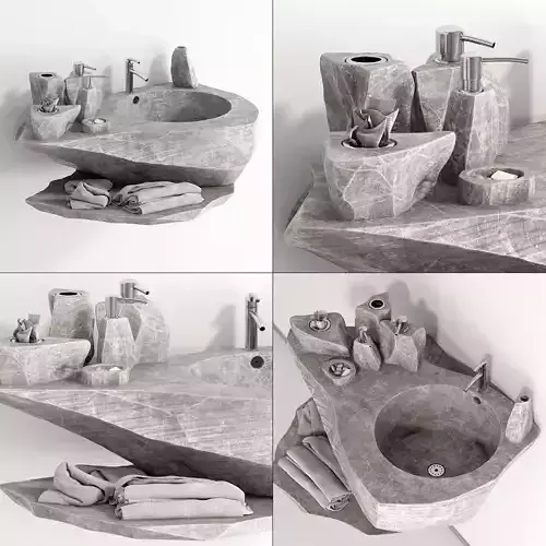 Washing stone bathroom