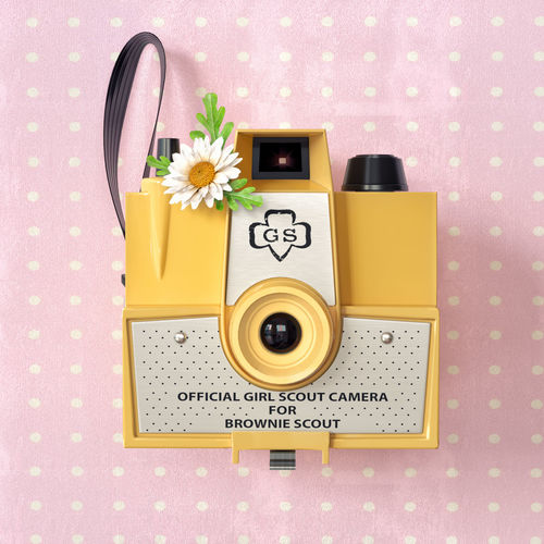 Girl Scout Photocamera 3D model