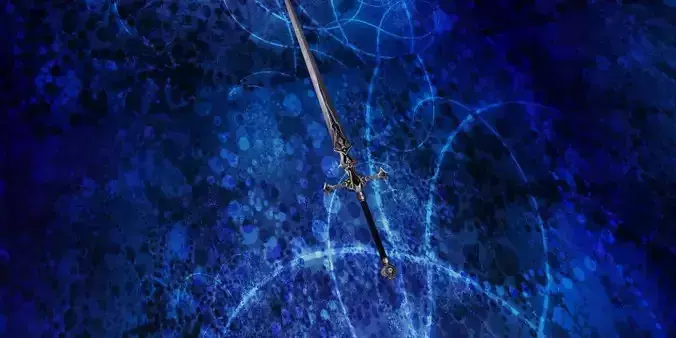 Sword Low-poly 3D model