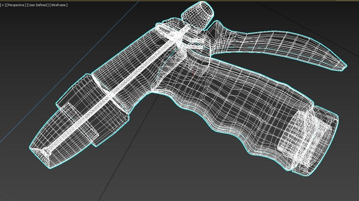 Hose Nozzle 3D model_3