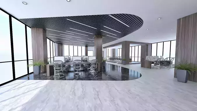 Prestige General Office Scene - Textures Fixed