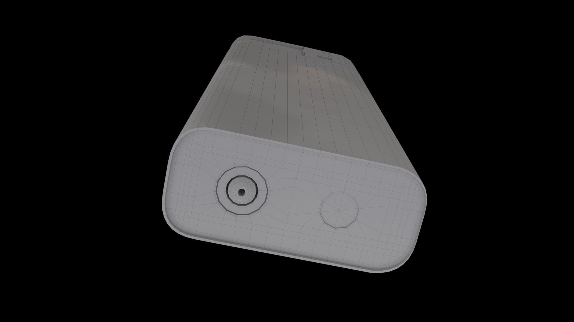 Lighter red 3D model_4