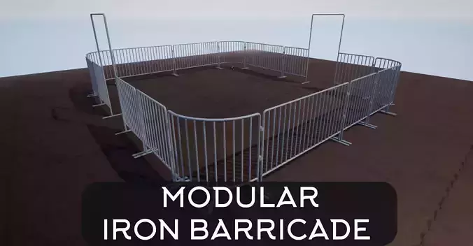 Modular Iron Barricade