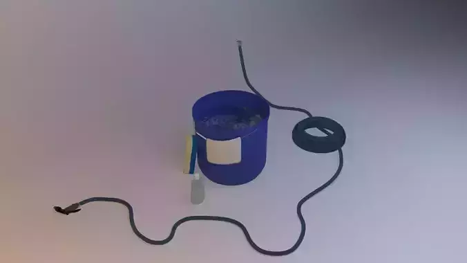 Car Wash Set 1 3D model