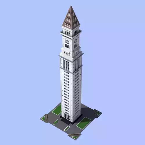 Clock Tower 3D model