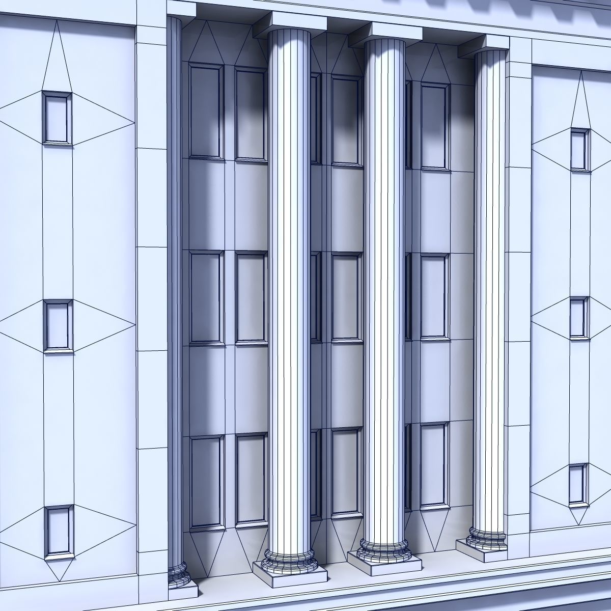 Clock Tower 3D model_6