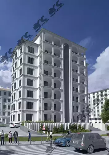 Realistic 3D Exterior Render Gercekci Render