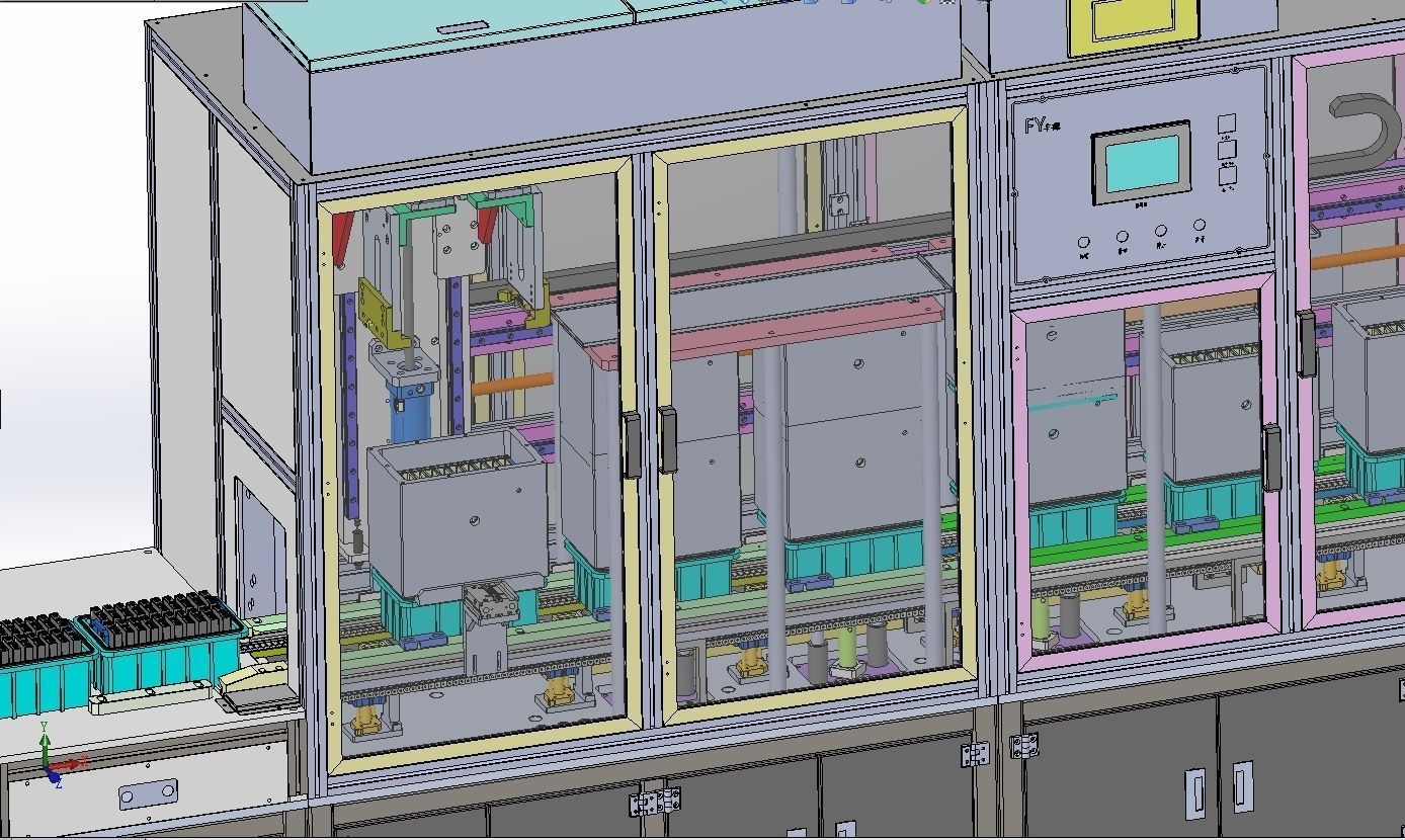 Design model of liquid filling equipment for lithium battery 3D model_3