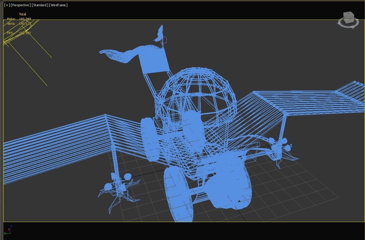 Battleship 3D model - WAR SHIP EPIC Low-poly 3D model_7