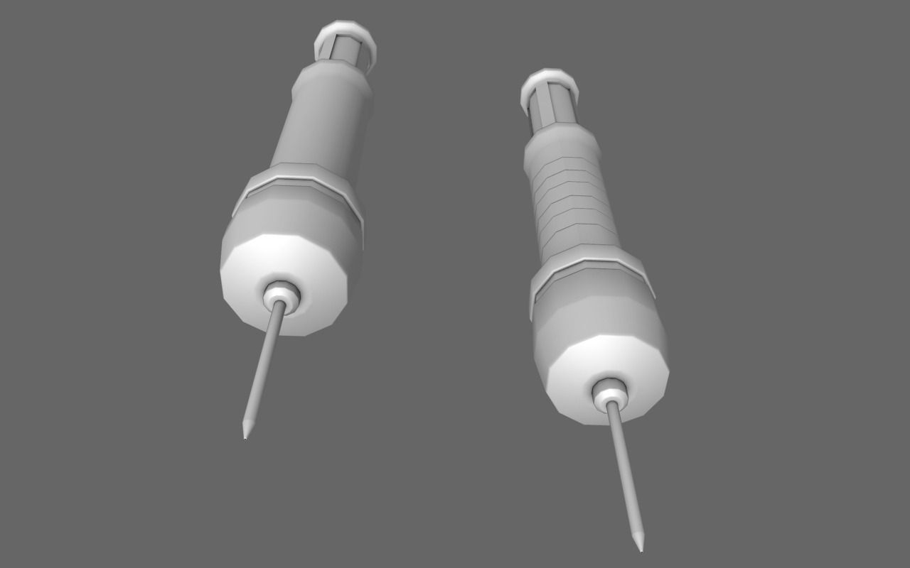 Sci Fi Stimpack Injection Free 3D model_4