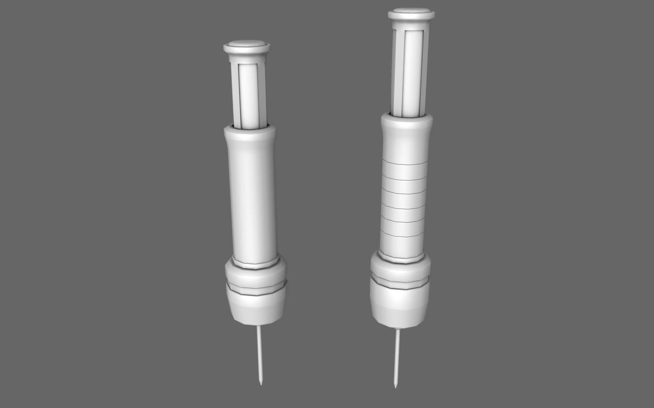Sci Fi Stimpack Injection Free 3D model_2