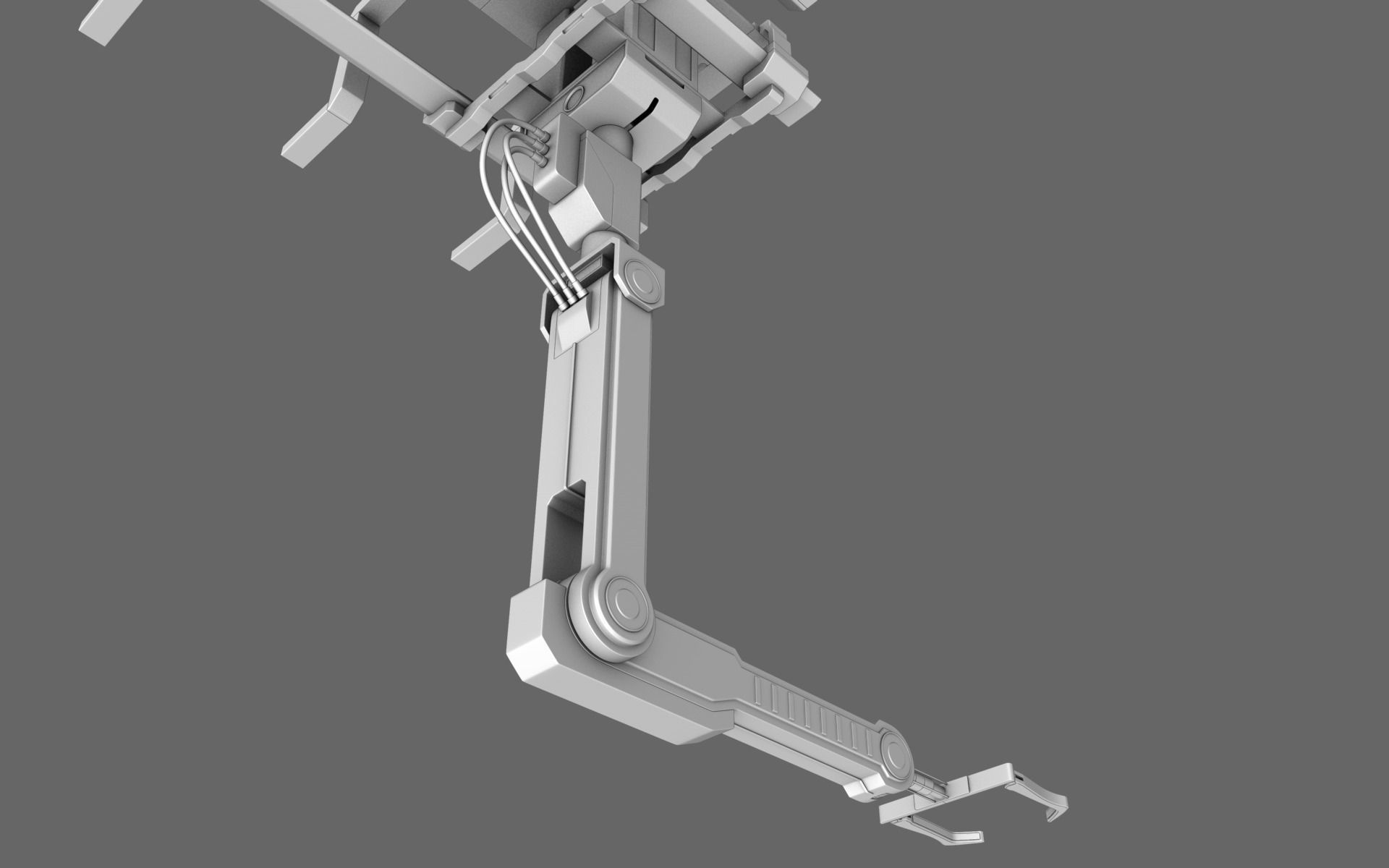 Sci Fi Lab Arm 3D model | CGTrader