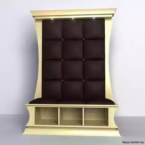 Footwear rack 3D model