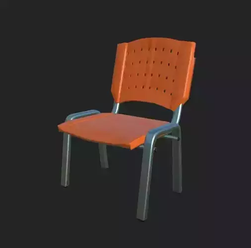 Chair orange