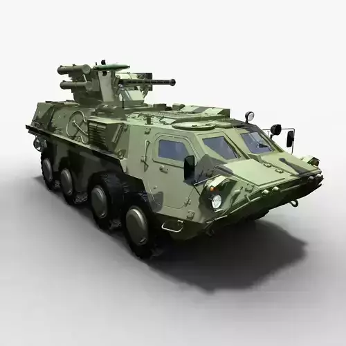 BTR-4E Bucephalus 3d model 3D model