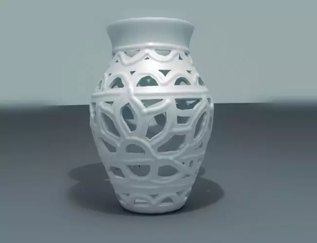 Artesanal Vase 3D print model_0
