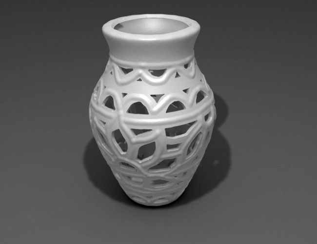 Artesanal Vase 3D print model_1