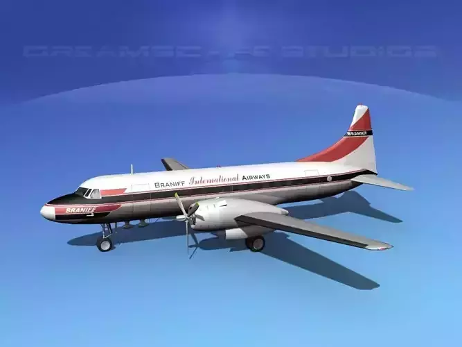 Convair CV-340 Braniff