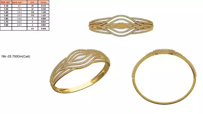 Marquise Shaped Gold Ring With Diamonds 36
