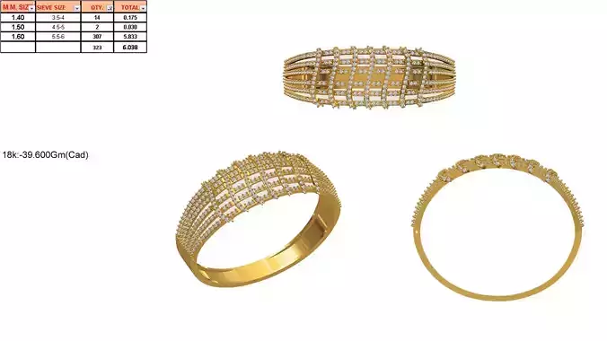 Silver Engagement Ring With Diamonds 158