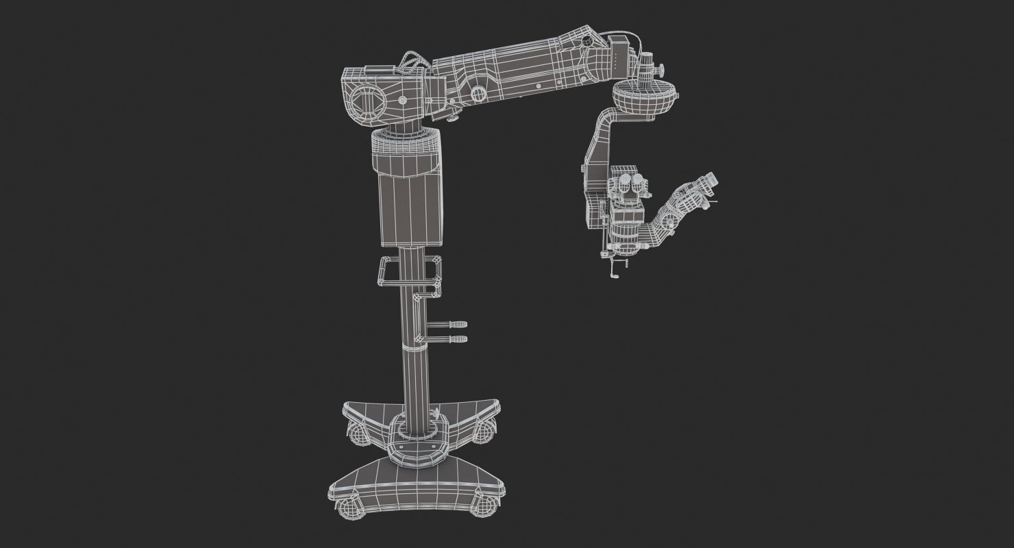 Medical - Large Microscope 3D model_4