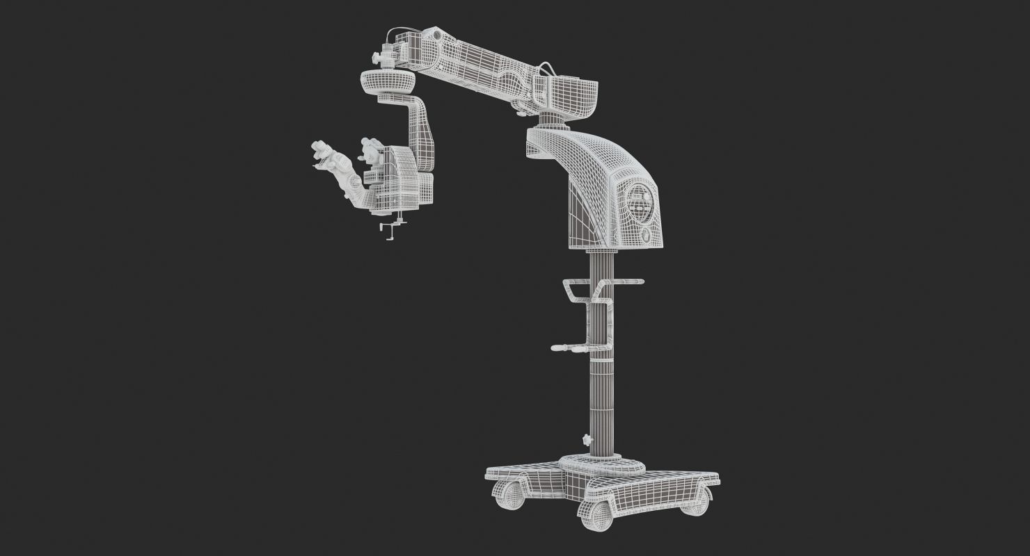 Medical - Large Microscope 3D model_7