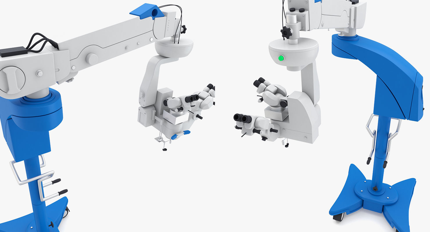 Medical - Large Microscope 3D model_1