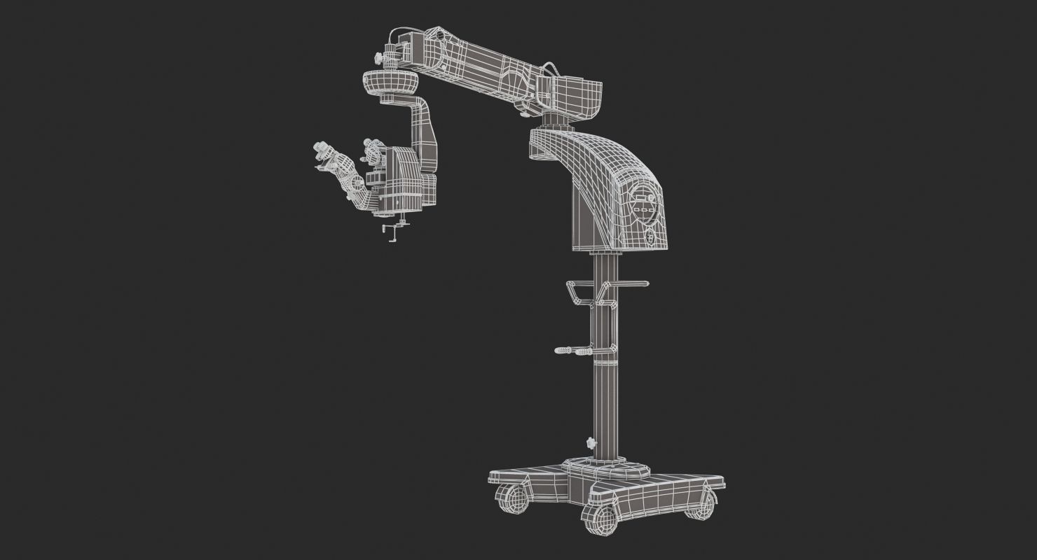 Medical - Large Microscope 3D model_6