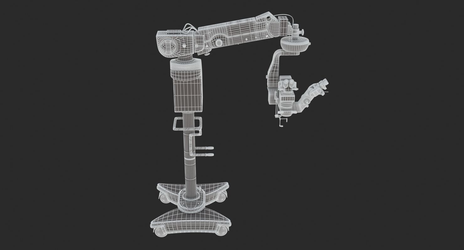 Medical - Large Microscope 3D model_5