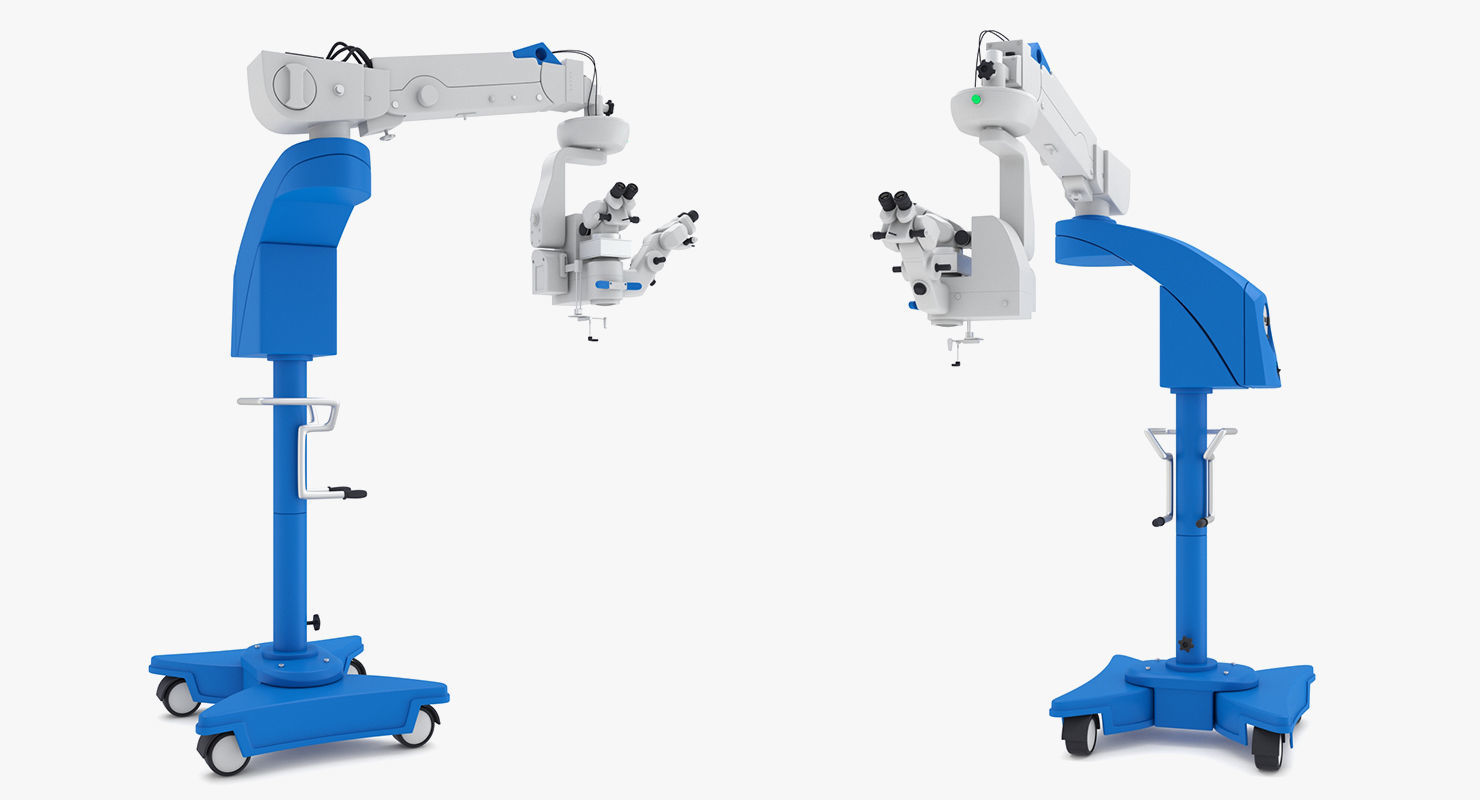 Medical - Large Microscope 3D model_3