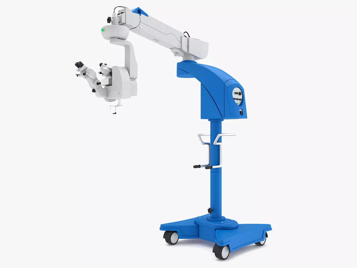 Medical - Large Microscope 3D model_0