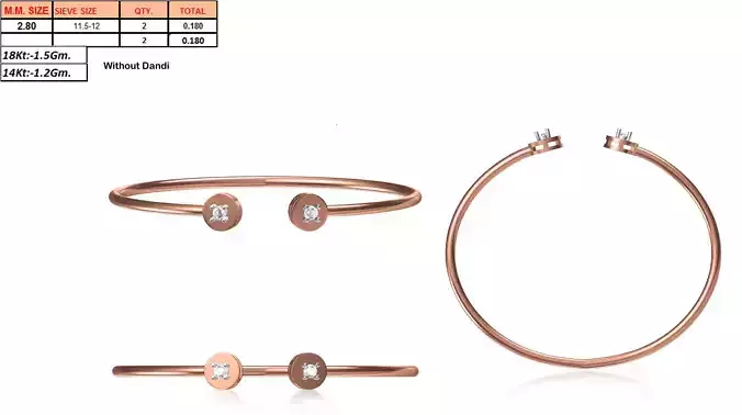 Thin Rose Gold Ring 1