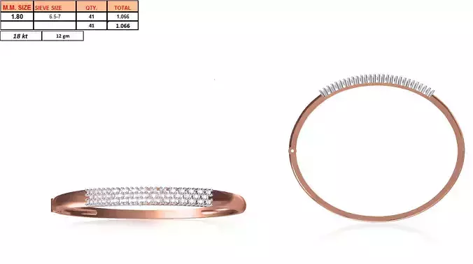 Rose Gold Engagement Ring With Diamonds 79